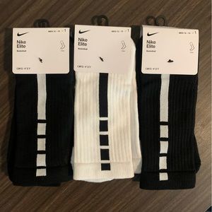 3x Pair Nike Elite Socks